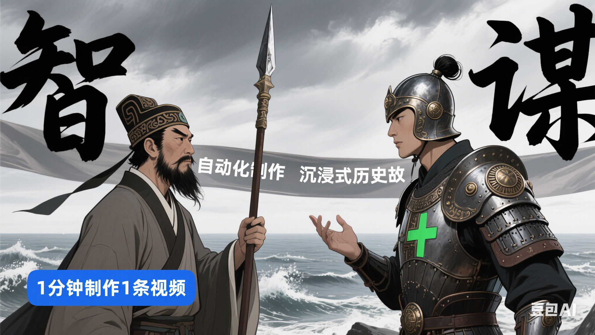 扣子一键生成沉浸式历史故事，一天工作量，3分钟搞定！网赚项目-副业赚钱-互联网创业-资源整合情久网创